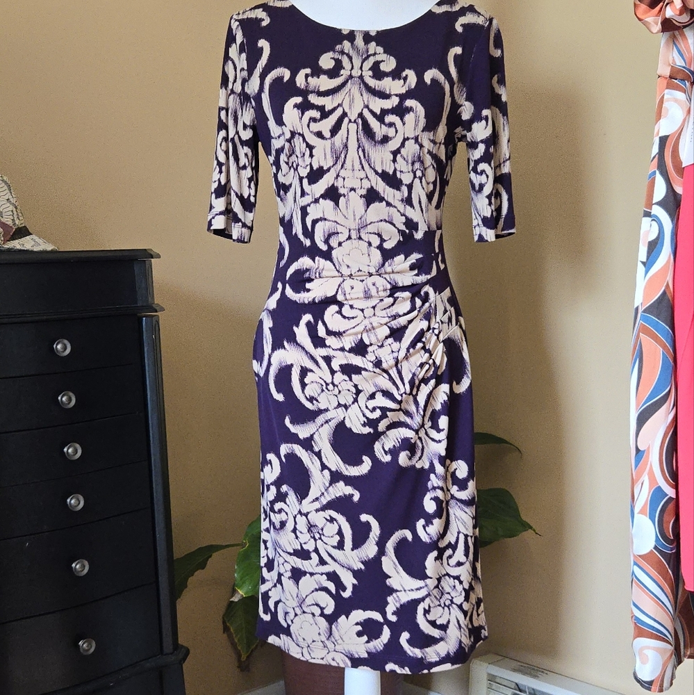 Connected Apperal. Size 6. Purple and Beige